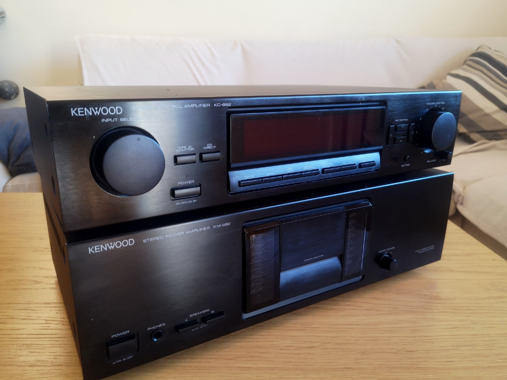 KENWOOD KM992+KC992 2x150W/8ohm RMS! STASZÓW Ogłoszenie na