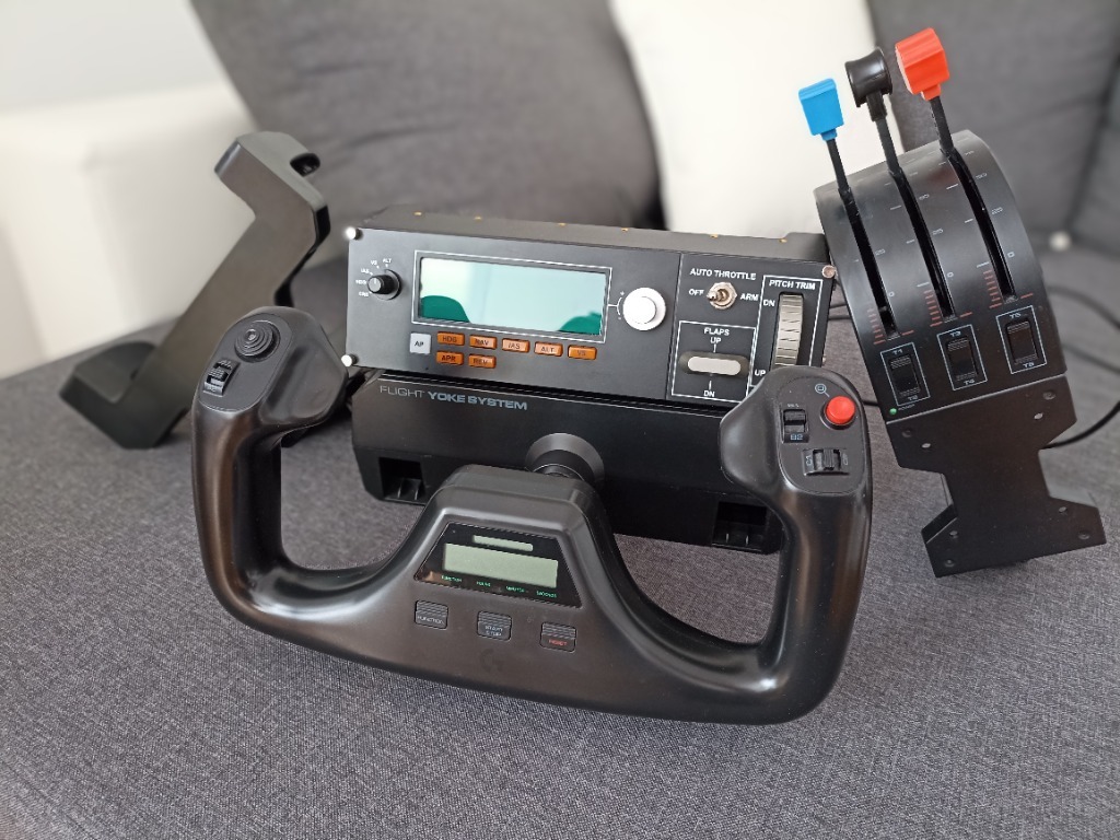 Joystick Logitech PRO FLIGHT Yoke System (Wolant + Elbląg Kup teraz