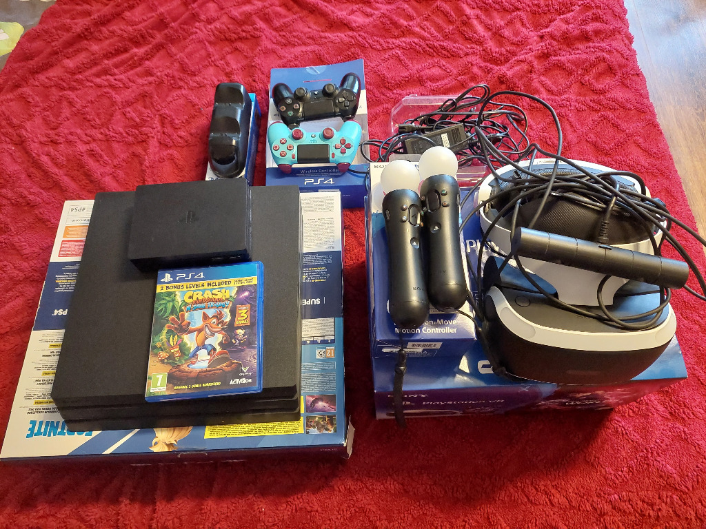 Konsola Sony PlayStation 4 pro 1TB + VR Malbork Kup teraz na Allegro Lokalnie