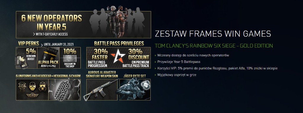 Rainbow Six Siege Gold Edition Pl Kup Teraz Za 50 00 Zl Katowice Allegro Lokalnie