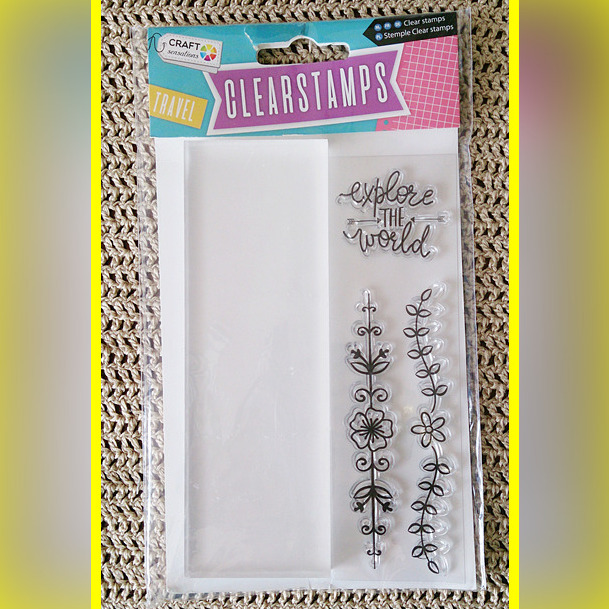 Scrapbookingzestaw stemple+bloczek akrylowy Wrocław Kup teraz na