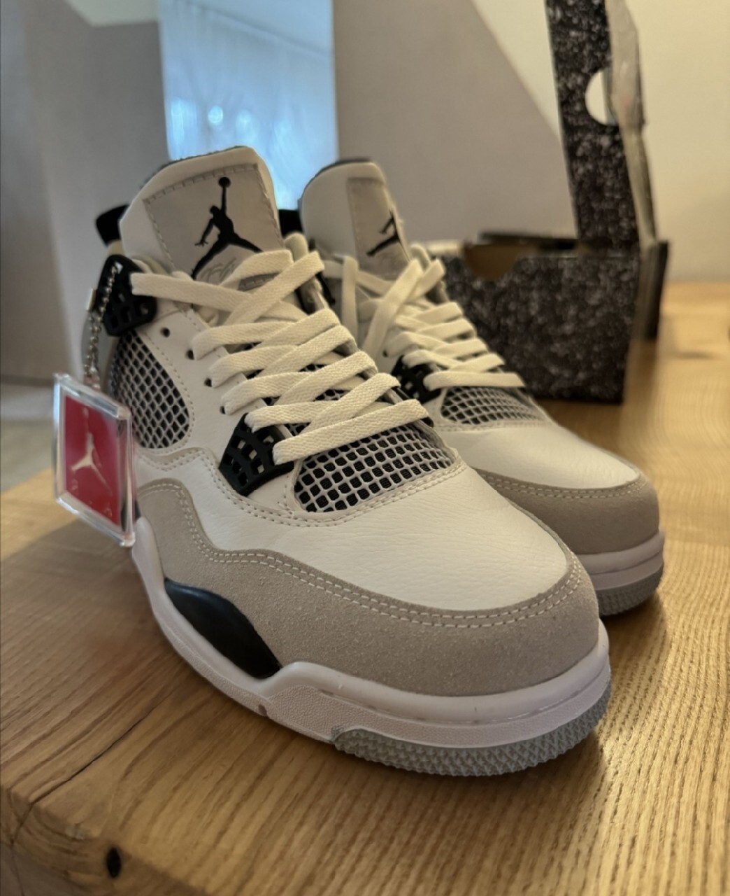 Nike air jordan 2025 4 czarne/białe oreo