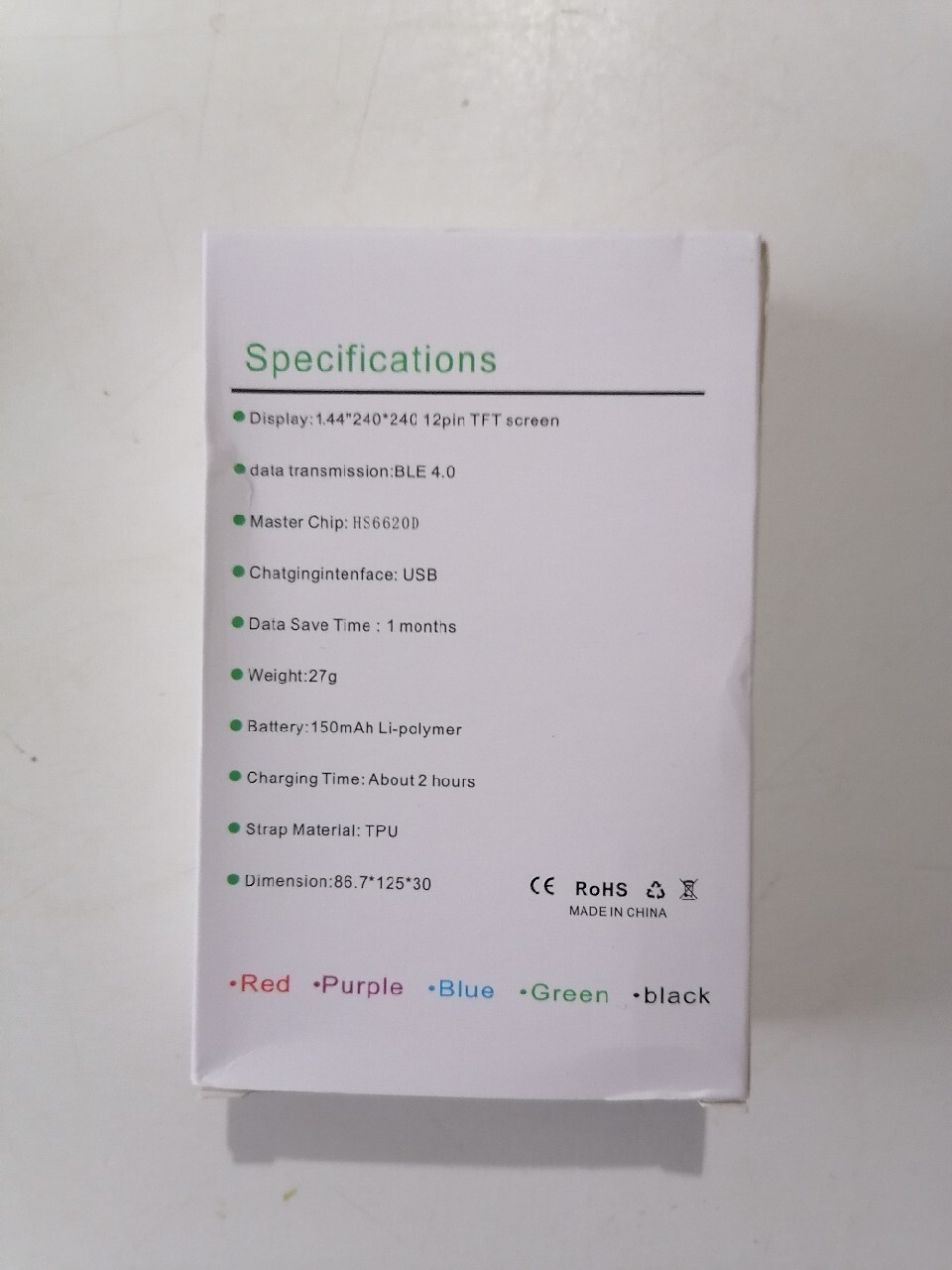 Inteligentny zegarek SMART BRACELET Chwaliszew Kup teraz na Allegro