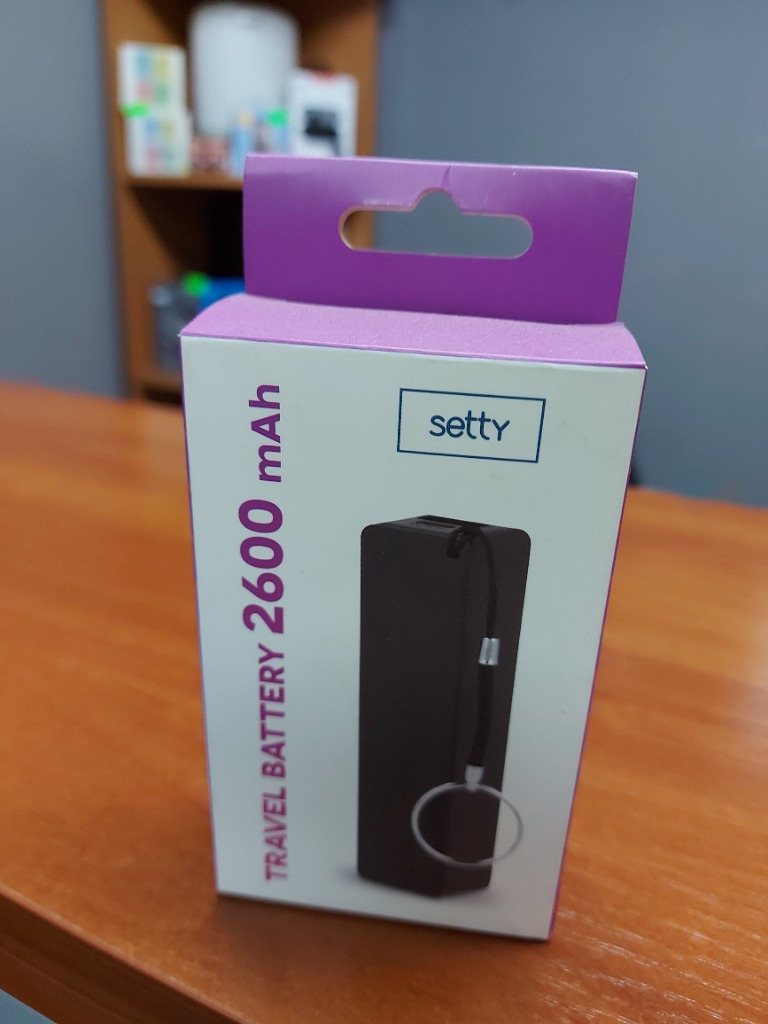 Power Bank Setty 2600 Mah Czarny Kup Teraz Za 19 99 Zl Koszalin Allegro Lokalnie