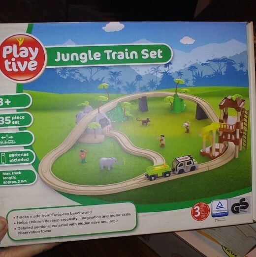 Zestaw z kolejką playtive jungle, dżungla Miechów Kup teraz na