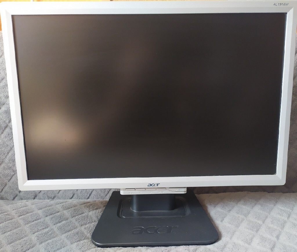 Monitor Acer (AL1916W) Siemianowice Śląskie Kup teraz na Allegro