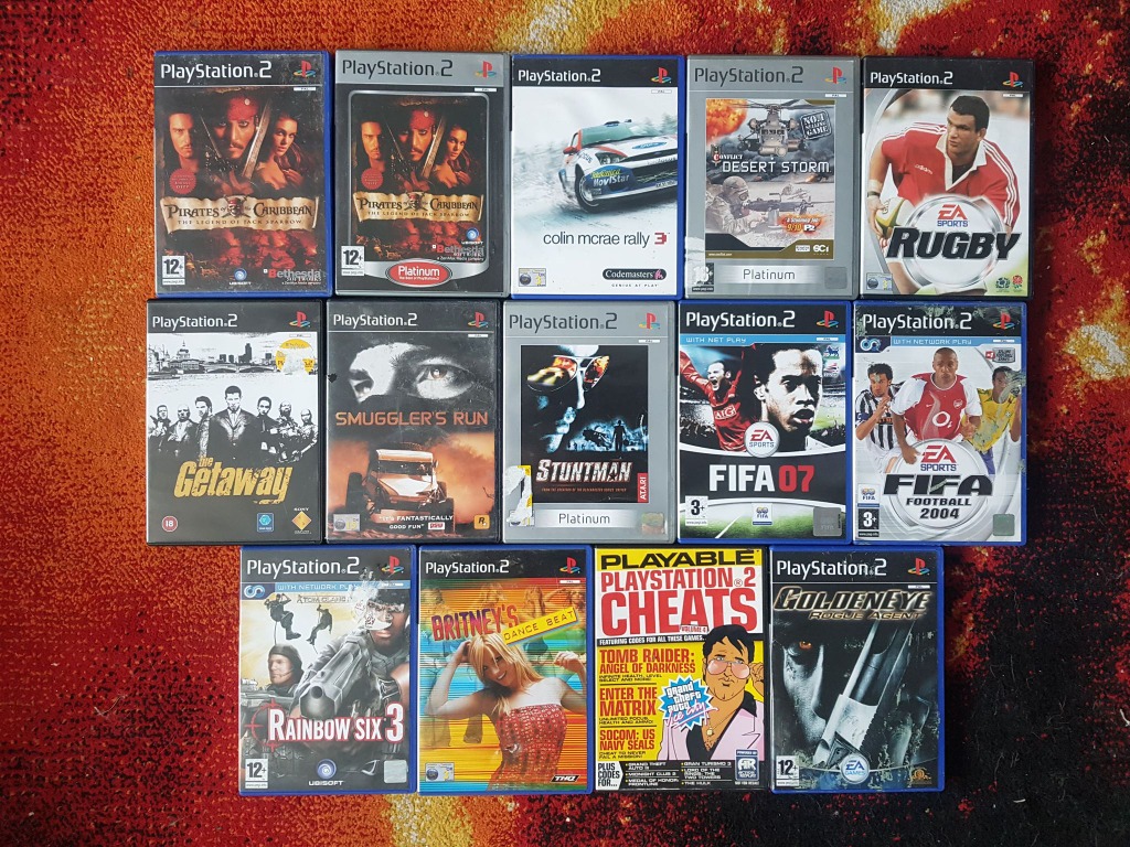 Licytacja Zestaw Gier Gry Playstation 2 Ps2 Biale Blota Allegro Lokalnie