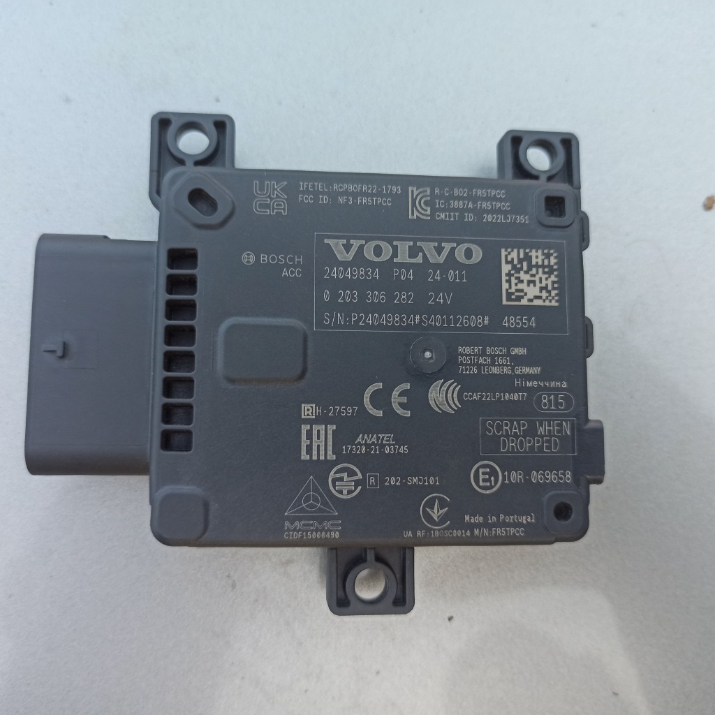 РАДАР VOLVO FH4 FH5 FM 24049834 ДАТЧИК РЕМНЯ РУХУ 