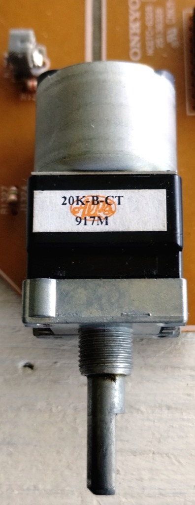 Potencjometr z silnikiem. ALPS wylut z ONKYO | Augustów | Kup teraz na ...