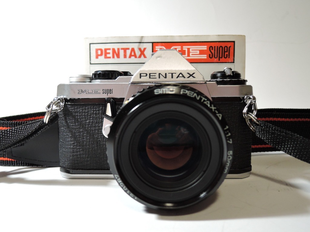 Pentax ME Super (Manual 1/2000) PentaxA 50mm/1,7 Kraków Kup teraz
