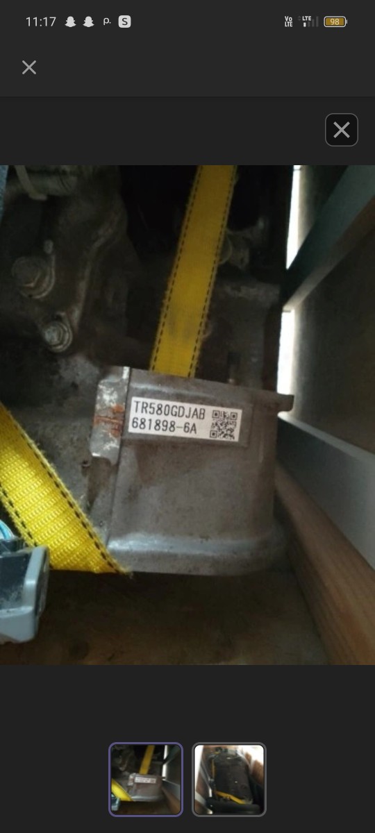 КОРОБКА ПЕРЕДАЧ CVT TR580GDJAB SUBARU XV/IMPREZA 2017-2023 