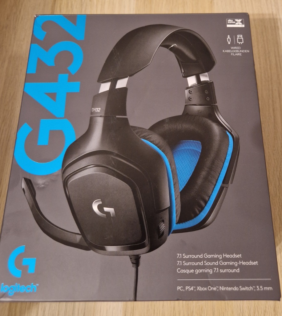 Logitech G432 Gaming Headset Leatherette Rzeszów Kup teraz na