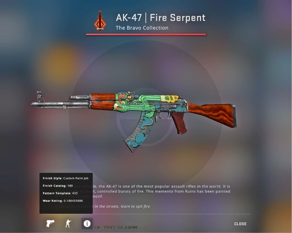 AK47 Ognisty wąż fire serpent field tested Pruszków Kup teraz na Allegro Lokalnie