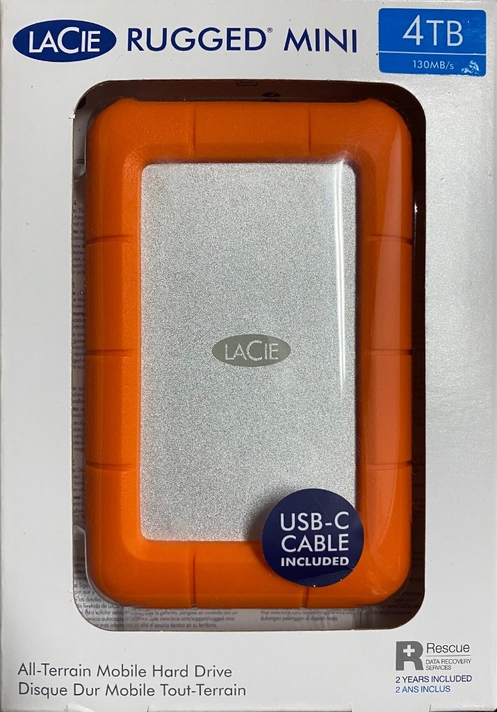 Dysk zewnętrzny HDD LaCie Rugged Mini 4TB Gdynia Kup teraz na