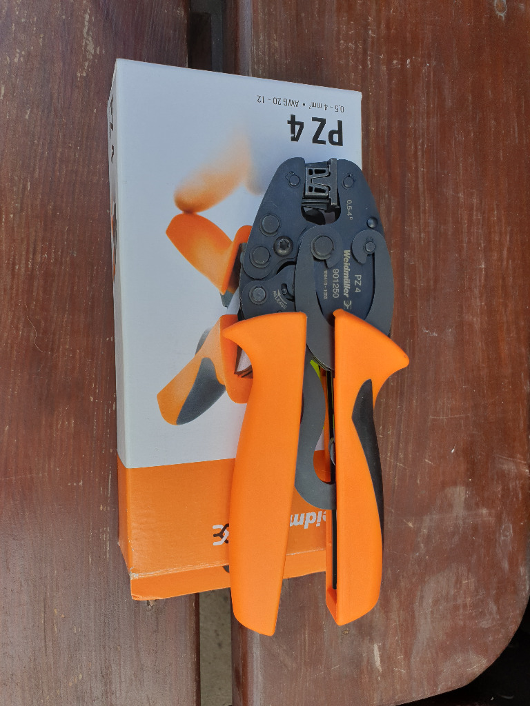 SZCZYPCE ZACISKANIA TULEJEK WEIDMULLER PZ4 0,54q Pniewy Kup teraz