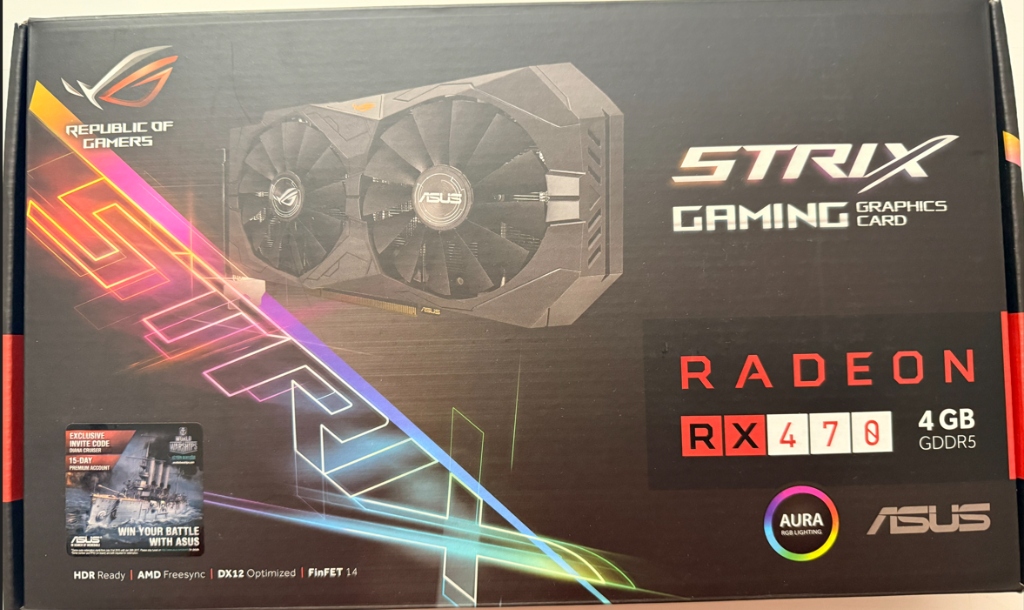 Karta graficzna Radeon RX 470 Strix Gaming | Bydgoszcz | Kup teraz na ...