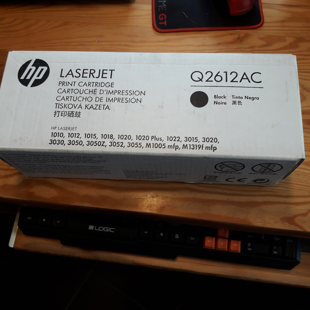 toner oryginał hp 12A Q2612A Q2612AC 1010 Zrębice Pierwsze Kup teraz na Allegro Lokalnie