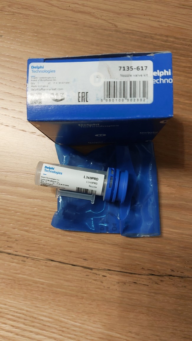DELPHI 7135-617 КОМПЛЕКТ РЕМОНТНИЙ DO ФОРСУНКИ EJBR06001D 03801D 