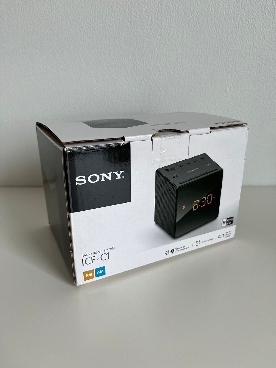 Radiobudzik SONY ICFC1B czarny Józefosław Ogłoszenie na Allegro