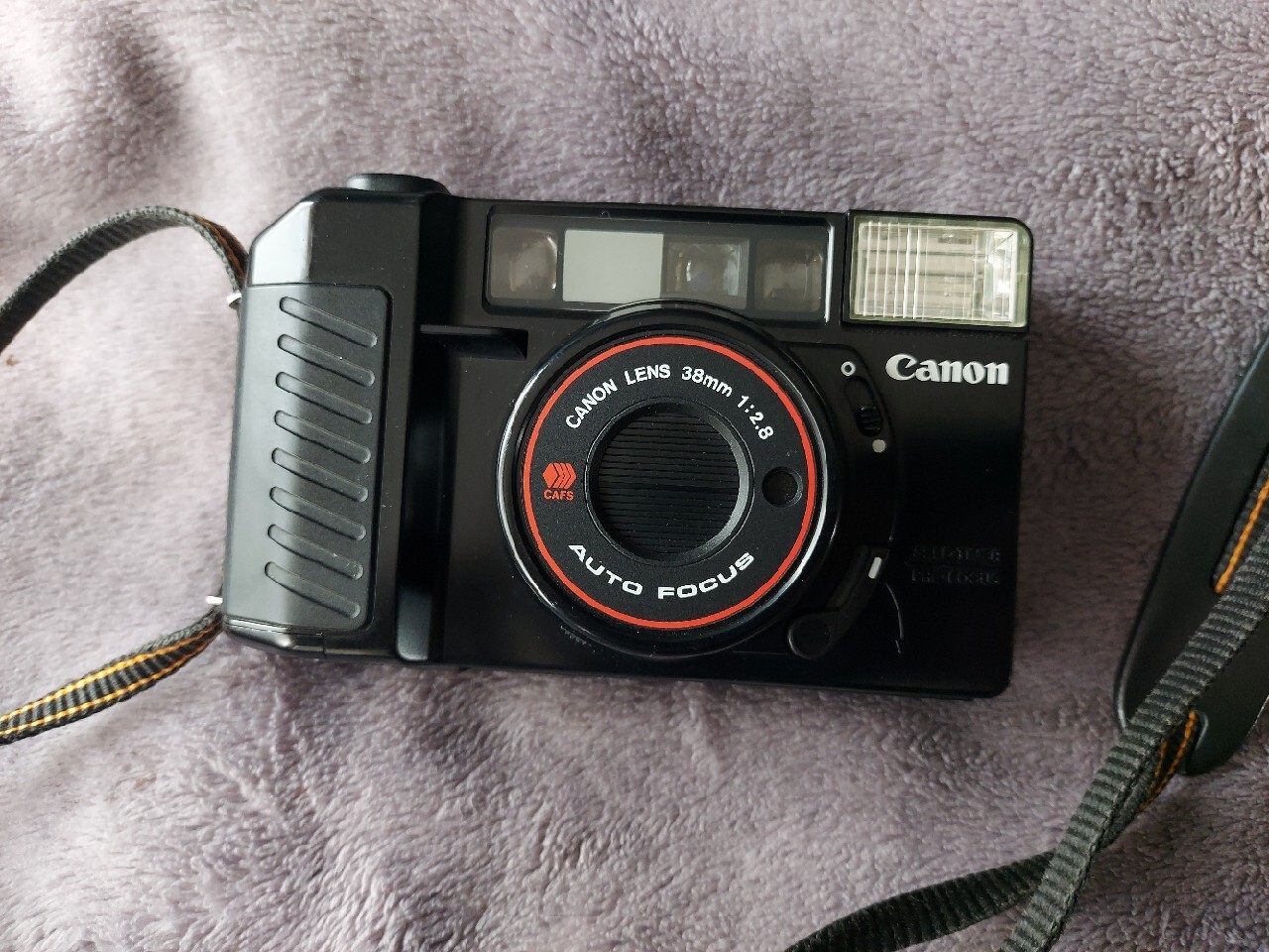 Aparat Canon AF35M II 38mm 2.8 analog kompakt Bobolice Kup teraz na