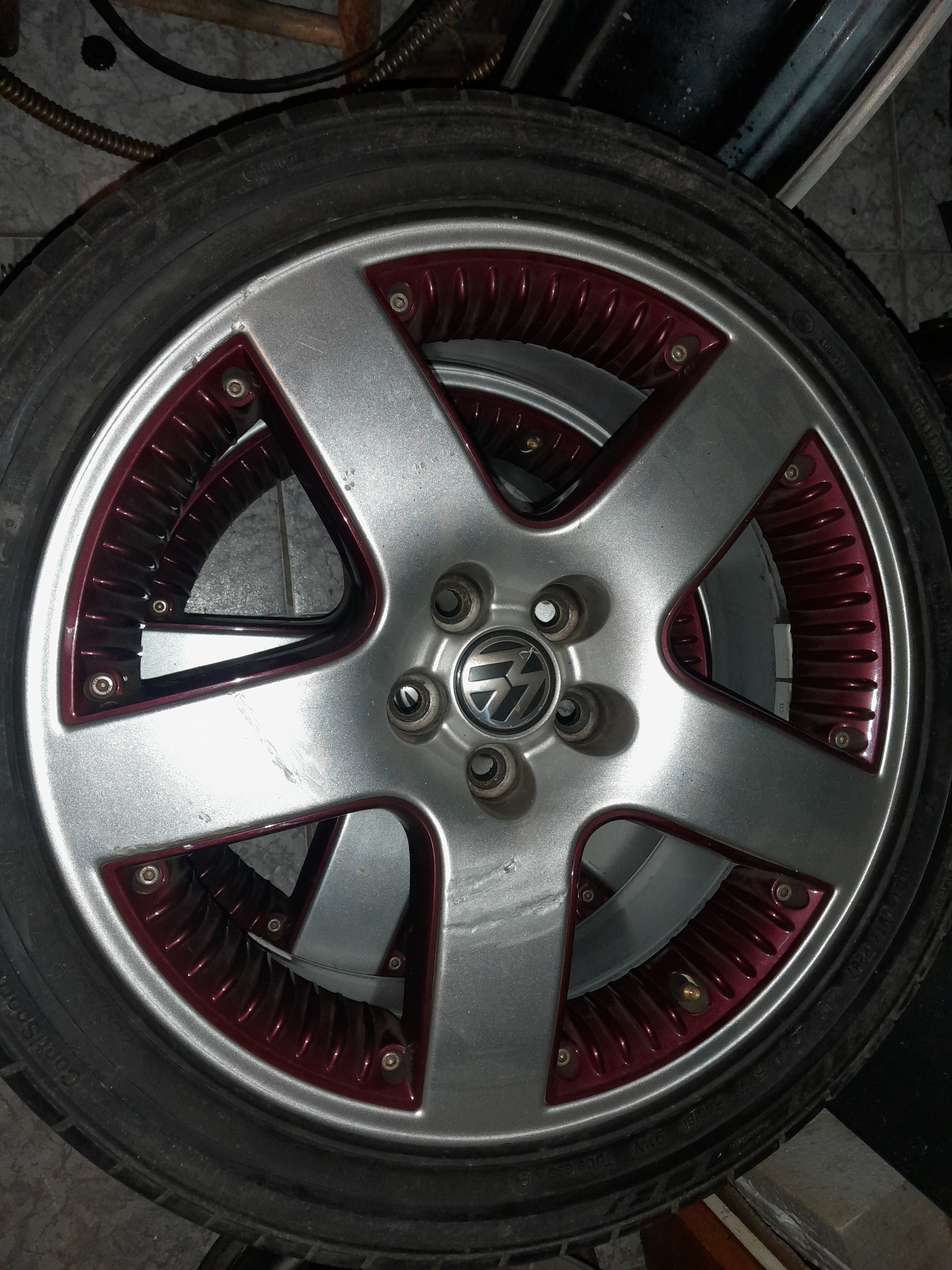 ДИСКИ АЛЮМІНІЄВІ 7X17 VW 5X100 