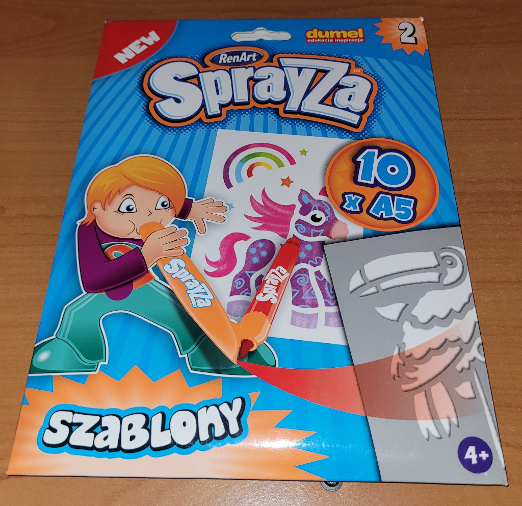 Sprayza szablony A5 10 szt | KRAKÓW | Kup teraz na Allegro Lokalnie