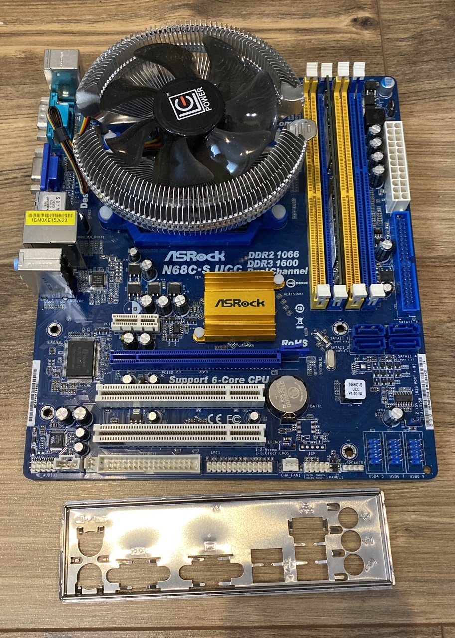 Płyta Asrock N68C-S UCC + Phenom II + 4GB RAM | Lwówek Śląski ...