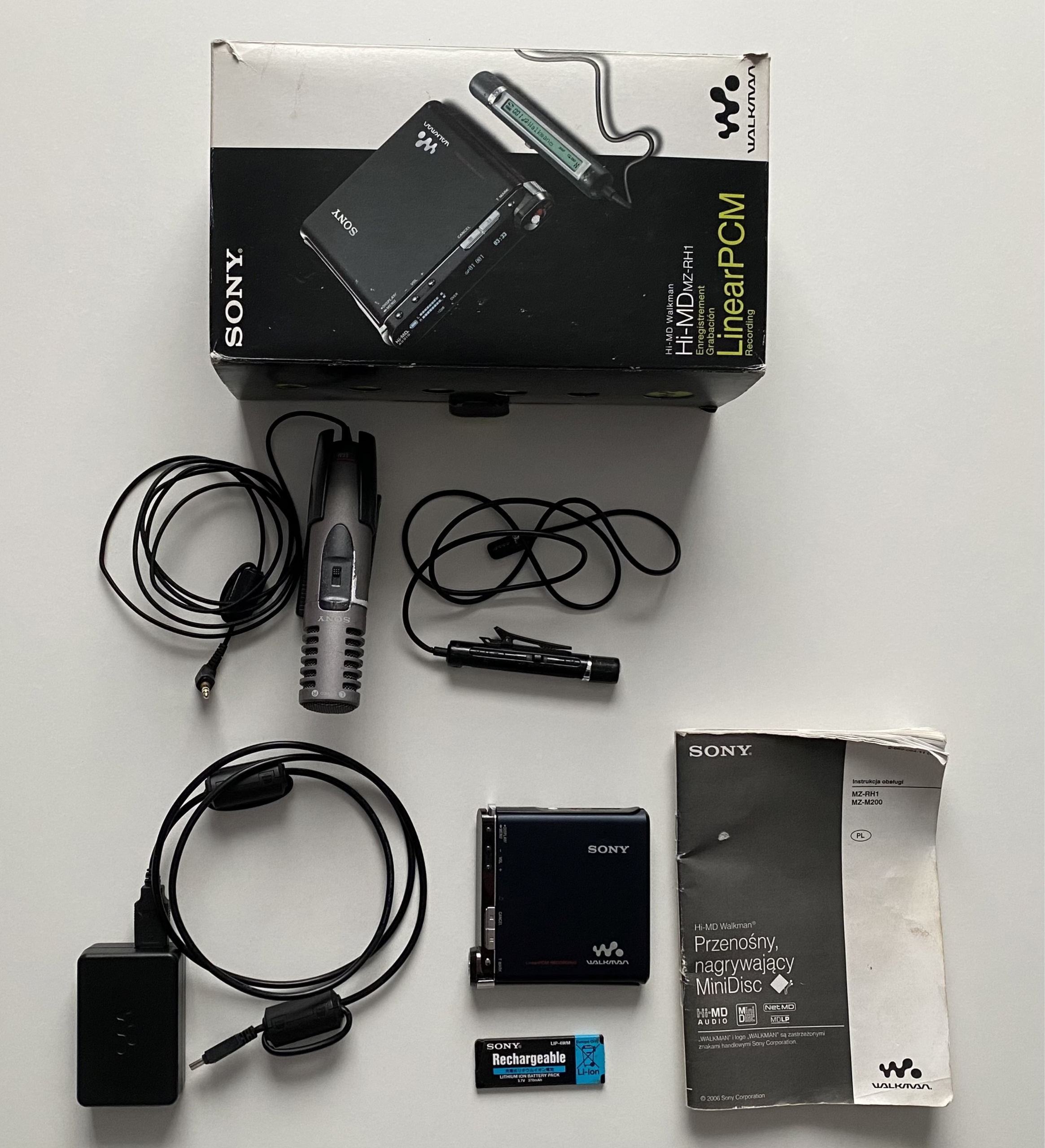 Sony MZRH1 MiniDisc najwyższy model Warszawa Licytacja na Allegro