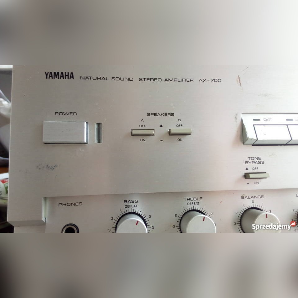 Yamaha Ax 700 Ax700 Wzmacniacz 600w Hifi Kup Teraz Za 500 00 Zl Debica Allegro Lokalnie