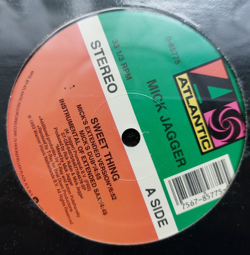 Mick Jagger Sweet Thing / maxi nowy Olsztyn Licytacja na Allegro