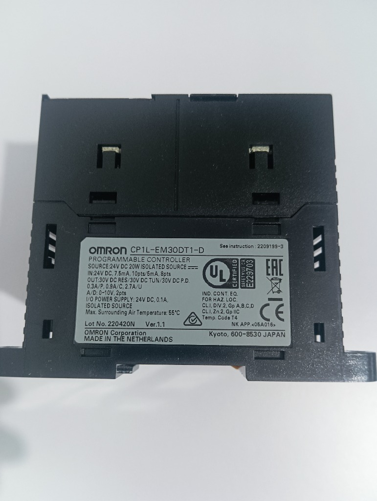 STEROWNIK PLC OMRON CP1L-EM30DT1-D | Białogard | Kup teraz na Allegro ...