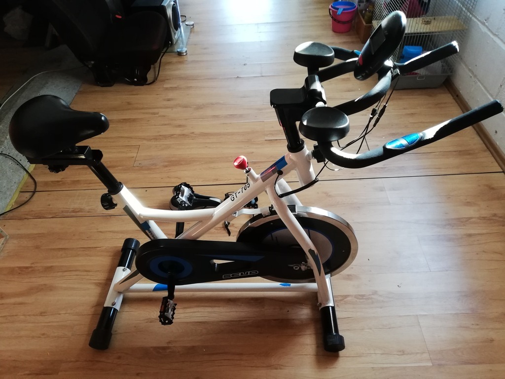 Rower Spinningowy Scud 705 Bialy Cena 649 00 Zl Pobiedziska Allegro Lokalnie