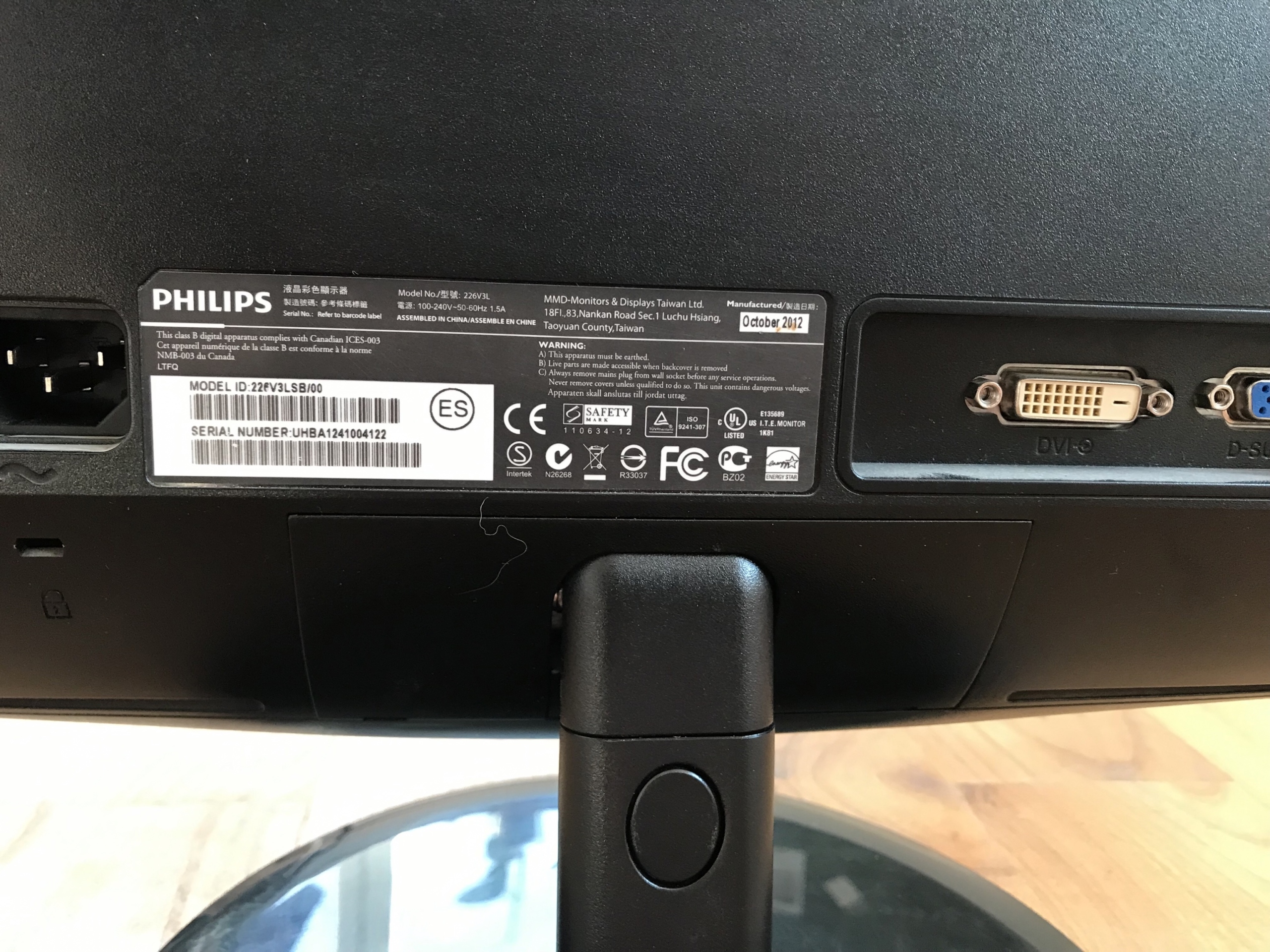 Monitor Philips 226V3L | Nieledew | Kup teraz na Allegro Lokalnie