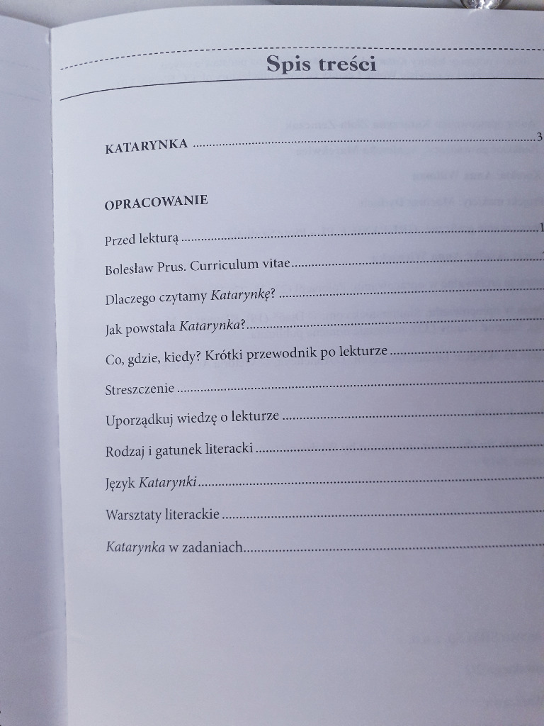 Napisz Czy Podobała Ci Się Lektura Katarynka