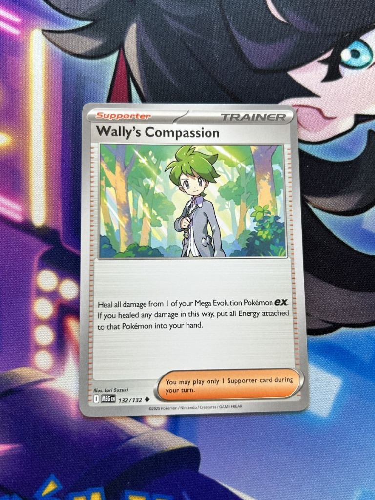 132/132 Wally's Compassion Pokemon Mega Evolution | Jasień | Kup teraz ...