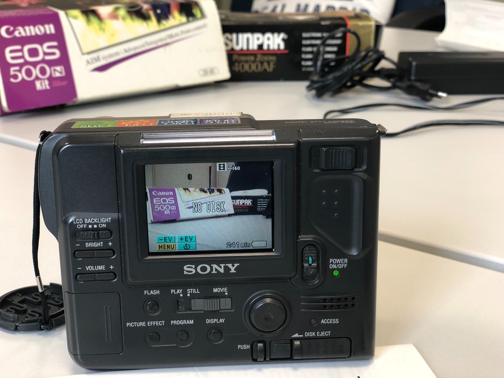 Kamera Sony Mavica MVCFD81 Warszawa Licytacja na Allegro Lokalnie