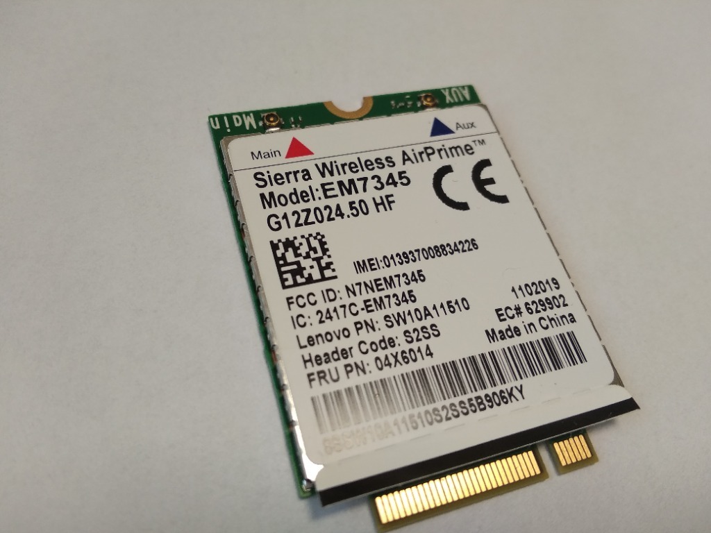 modem Sierra WWAN EM7345 do laptopa 4G LTE Sobin Kup teraz na
