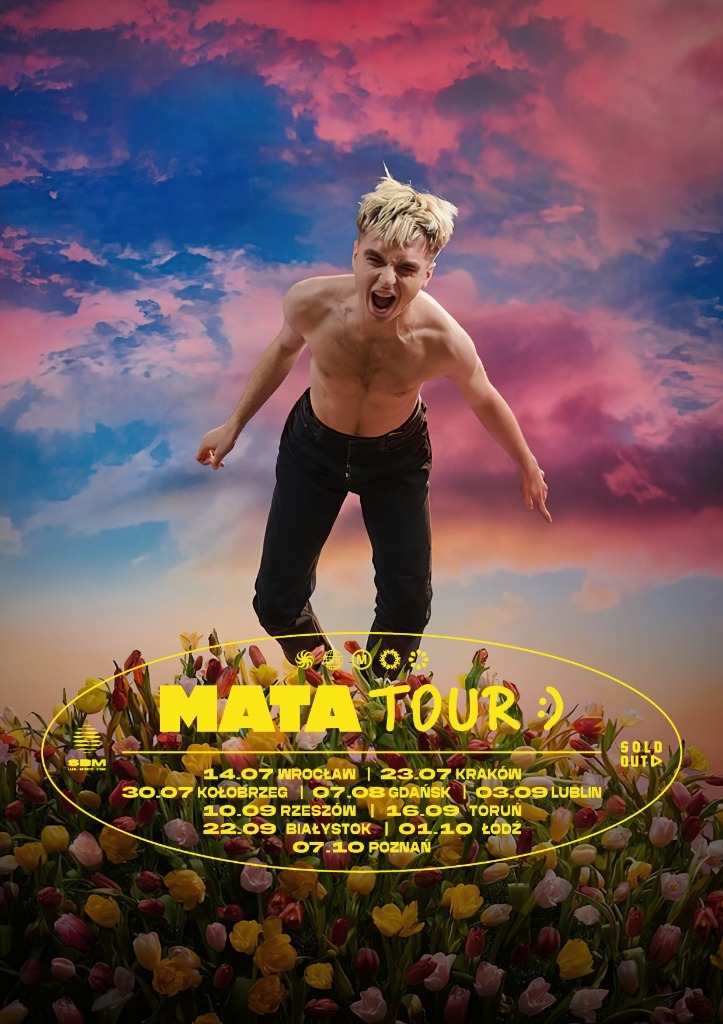 PLAKAT Mata Tour Warszawa Kup teraz na Allegro Lokalnie