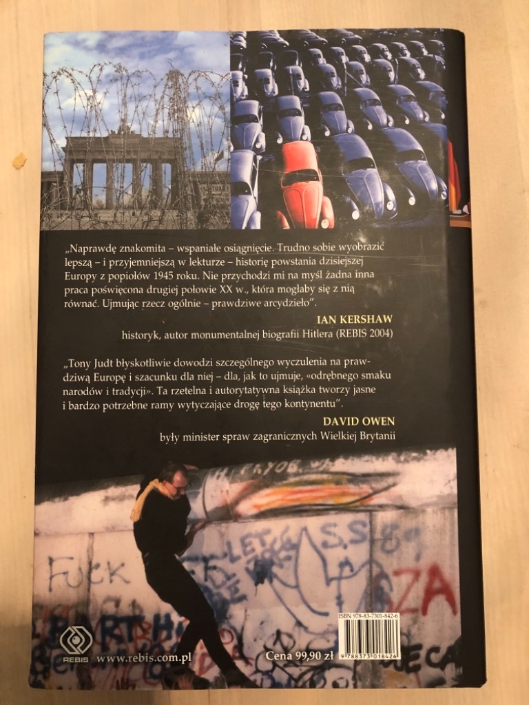Powojnie historia europy od roku 1945. Tony Judt Pabianice Kup teraz na Allegro Lokalnie