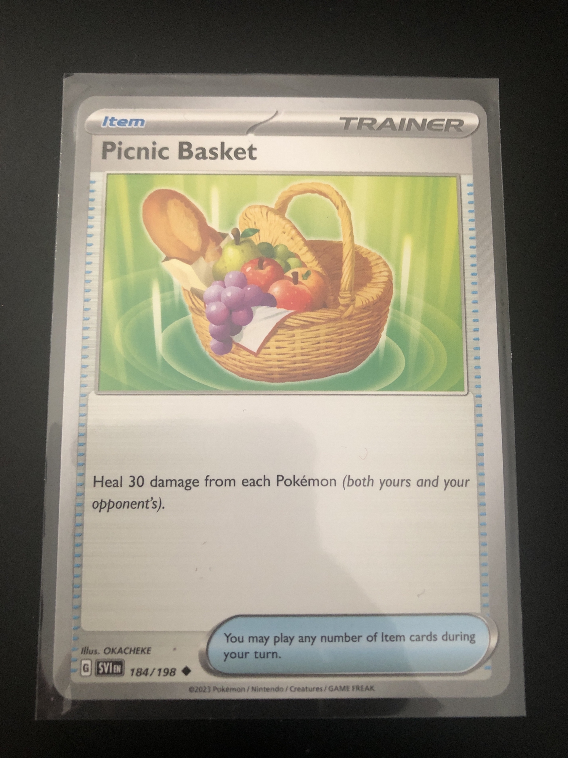 Picnic Basket 184/198 Scarlet Violet Pokemon | Zielona Góra | Kup teraz ...