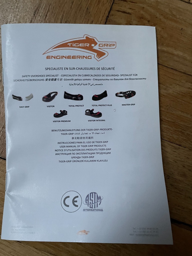 Nakładki na Buty BHP Tiger Grip Engineering Zielonka Kup teraz na