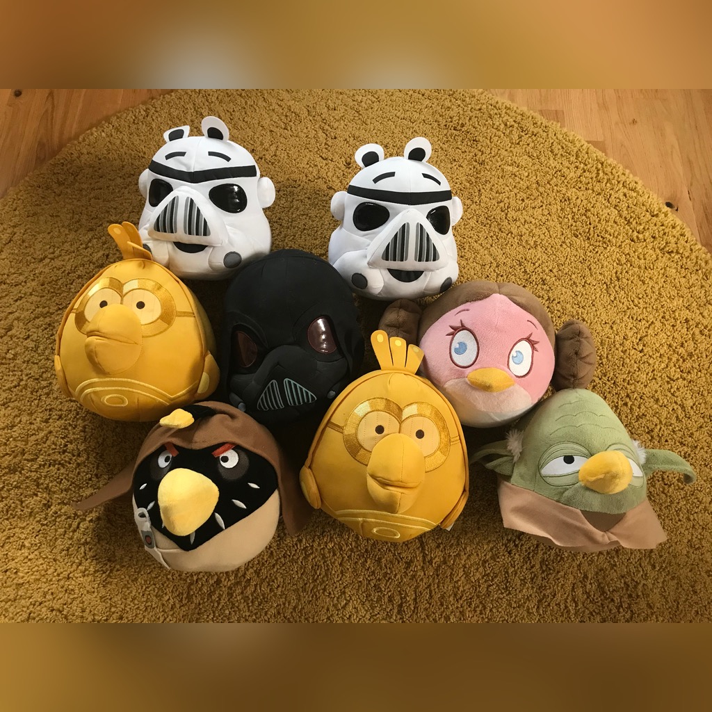 Maskotki Angry Birds Star Wars Kup Teraz Za 40 00 Zl Komorow Allegro Lokalnie