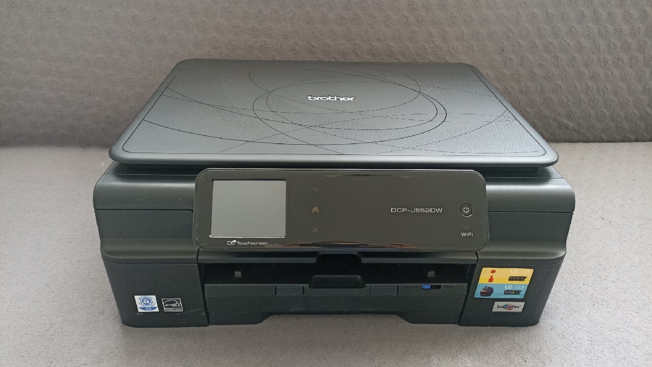Drukarka skaner Brother DCPJ552DW tanie tusze Polkowice Kup teraz