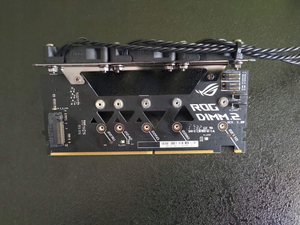 Karta do płyty Asus ROG DIMM.2 na dyski m.2 x299 | Siedlce | Kup teraz ...