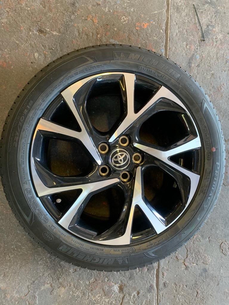Kpl kół Alu 18 Toyota CH-R Nowe Lato Michelin | Rumia | Kup teraz na ...