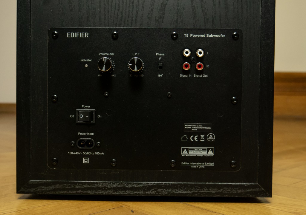 Subwoofer Aktywny Edifier T5 | Warszawa | Kup teraz na Allegro Lokalnie