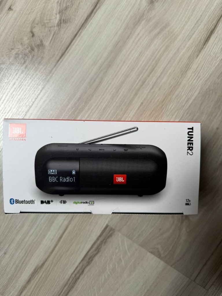 Nowe Radio JBL Tuner 2 Czarny Dąbrowa Górnicza Kup teraz na Allegro