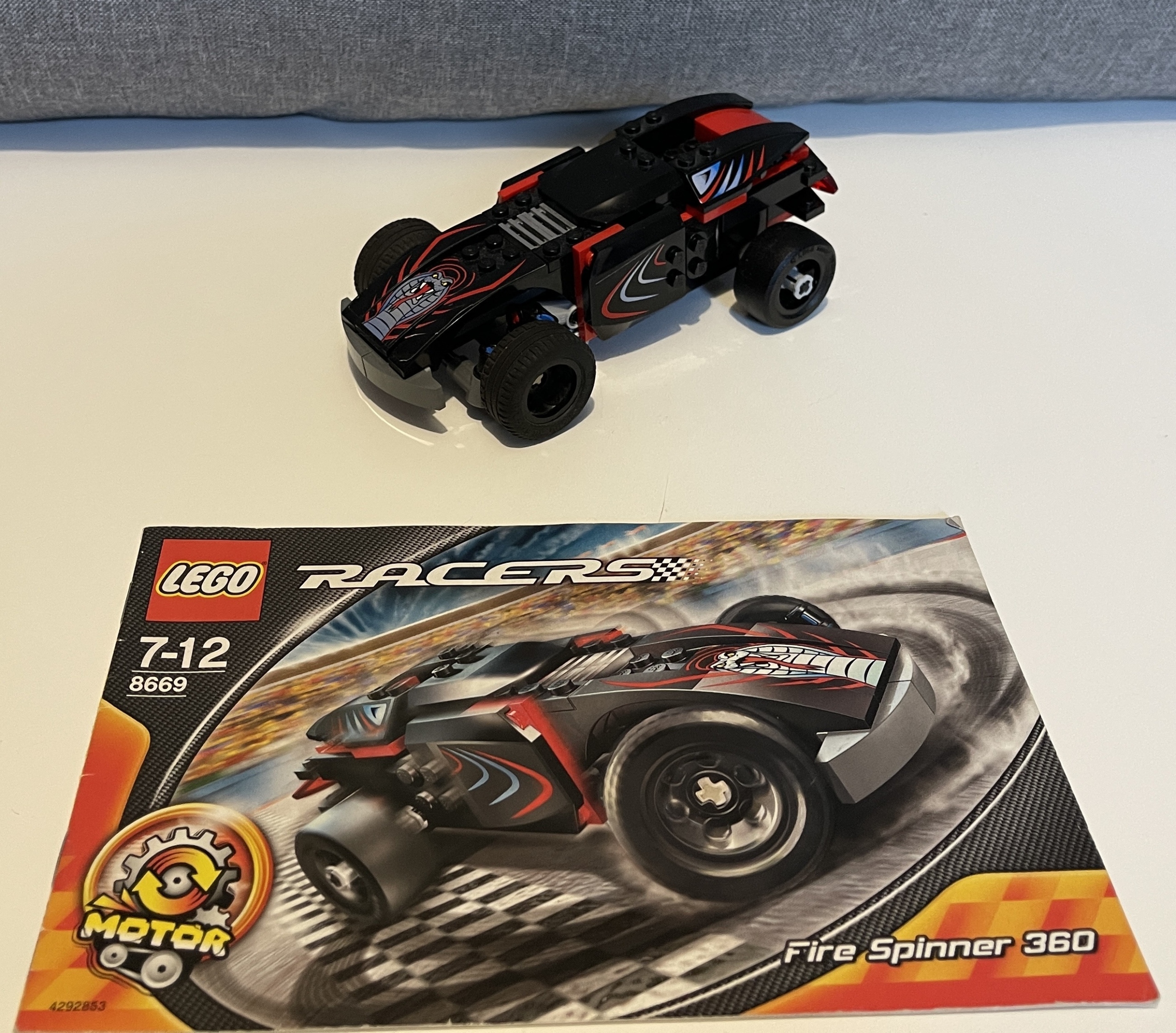 LEGO Racers Fire Spinner 360 Kompletny | Gdańsk Oliwa | Kup teraz na Allegro Lokalnie