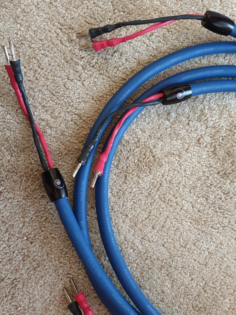 Cardas Clear Light Speakers / kable głośnikowe Warszawa Ogłoszenie