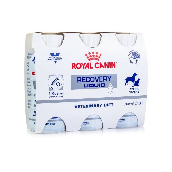 ROYAL CANIN RECOVERY Liquid Canine Feline x 4 | Poznań | Kup teraz na ...